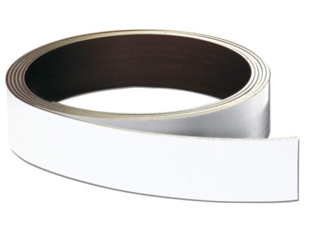 FRANKEN Ruban magnétique, (L)10.000 x (P)8 x (H)50 mm, blanc