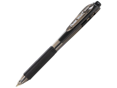 Pentel Stylo à bille rétractable BK440, noir
