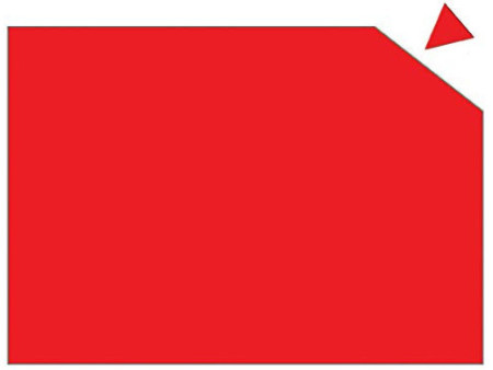 FRANKEN Plaque magnétique, 200 x 295 x 0,6 mm, rouge