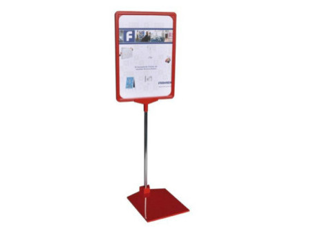 FRANKEN Porte-infos / support prix, A4, rouge