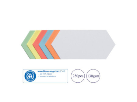 FRANKEN Carte de présentation, losange, 95 x 205 mm, assorti