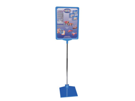 FRANKEN Porte-infos / support prix, A4, bleu