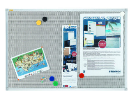 FRANKEN Tableau d'affichage magnétique X-tra!Line, gris