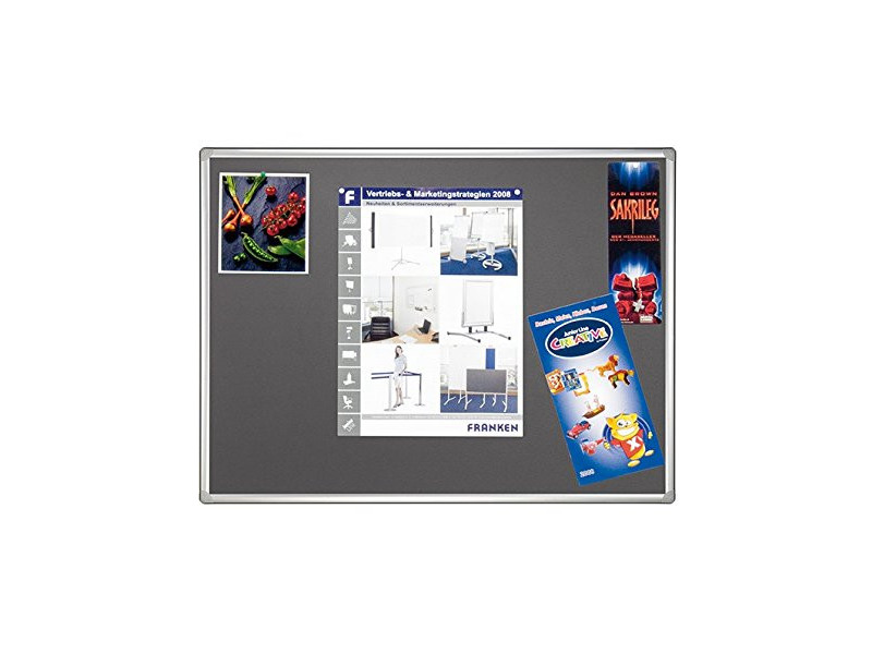 FRANKEN Tableau en textile PRO, (L)1.200 x (H)1.800 mm,