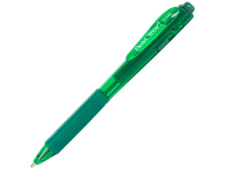 Pentel Stylo à bille rétractable BK440, vert