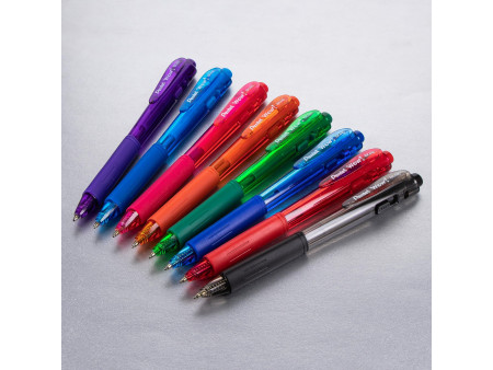 Pentel Stylo à bille rétractable BK440, vert