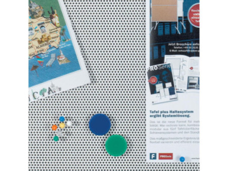 FRANKEN Tableau d'affichage magnétique X-tra!Line, gris