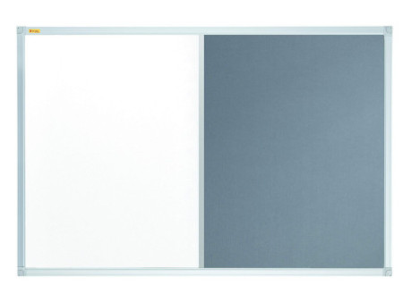 FRANKEN Tableau duo X-tra! Line, (L)900 x (H)600 mm, gris
