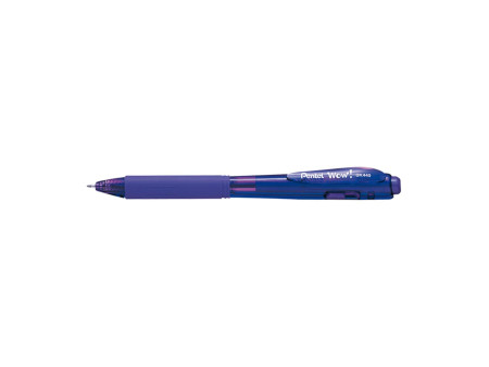 Pentel stylo à bille rétractable BK440, violet