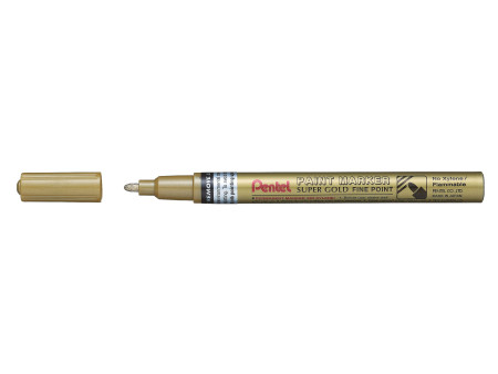 Pentel Marqueur laque PAINT MARKER MSP10, or