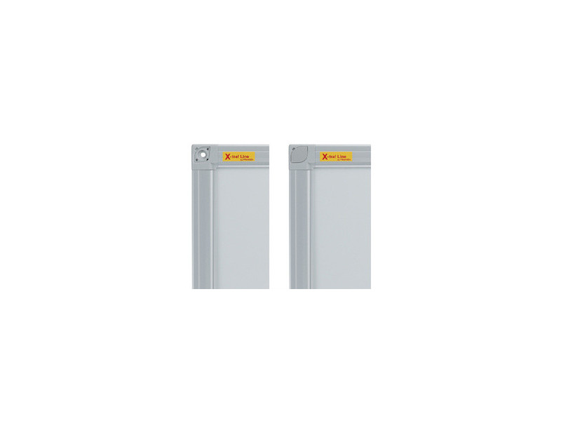 FRANKEN Tableau blanc X-tra!Line, émaillé, 2.400 x 1.200 mm