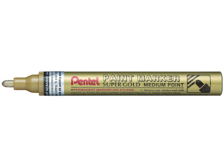 Pentel Marqueur laque PAINT MARKER MMP10, or