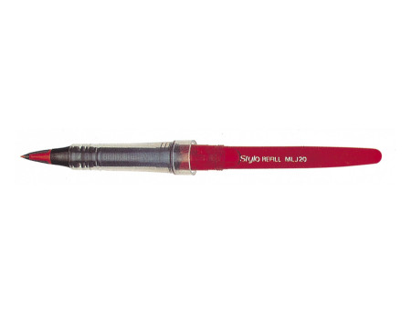 Pentel Mine pour stylo plume MLJ20, rouge
