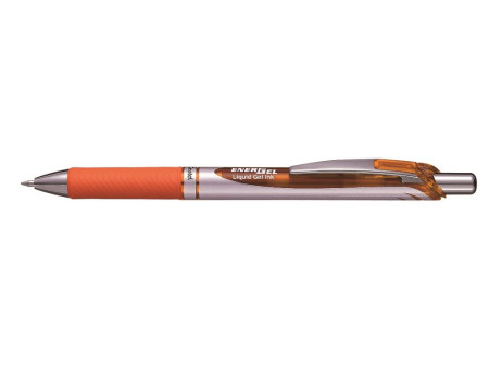 Pentel Stylo roller encre gel Energel BL77, orange