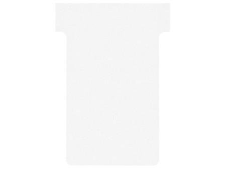 FRANKEN Fiches T, taille 2 / 48 x 84 mm, blanc