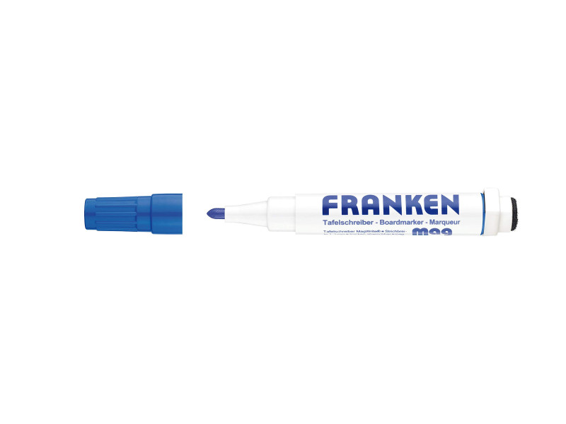 FRANKEN Marqueur pour tableau blanc MagWrite, bleu