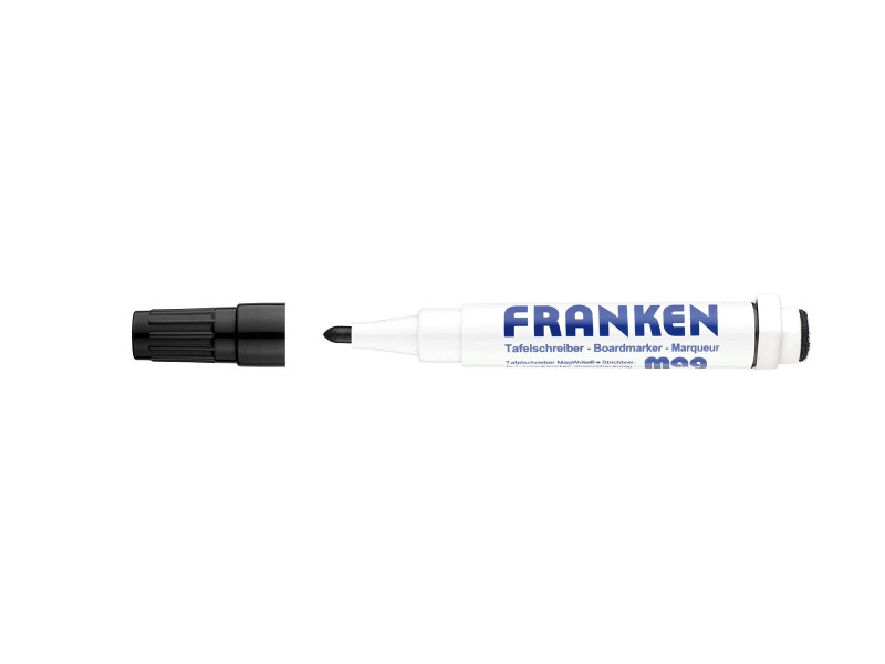 FRANKEN Marqueur pour tableau blanc MagWrite, noir