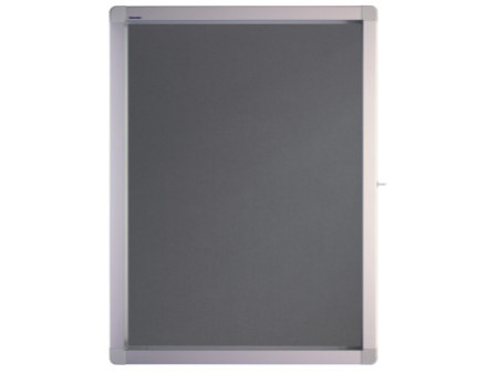 FRANKEN Vitrine d'affichage ECO pour 4x A4, dos en feutre