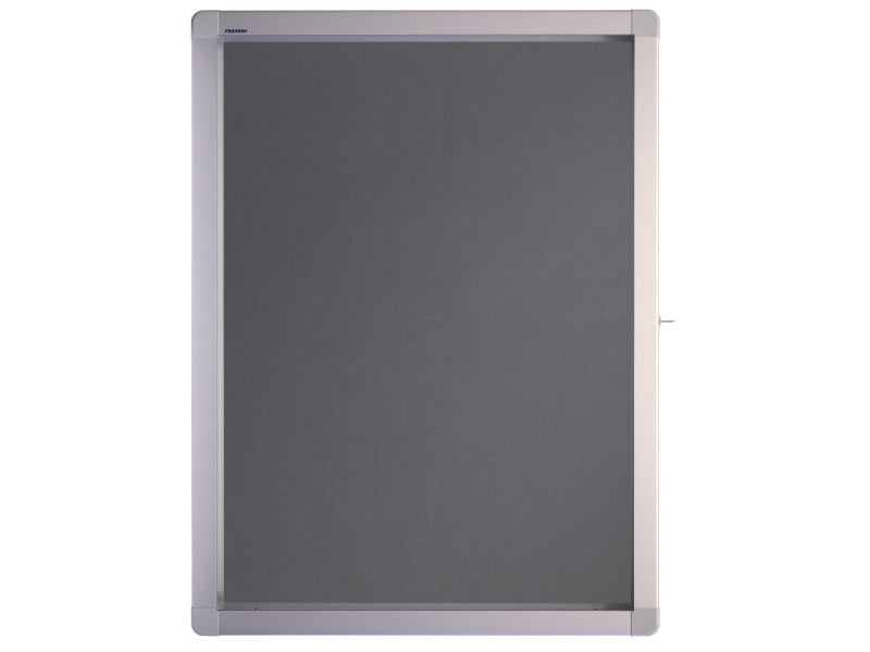 FRANKEN Vitrine d'affichage ECO pour 4x A4, dos en feutre