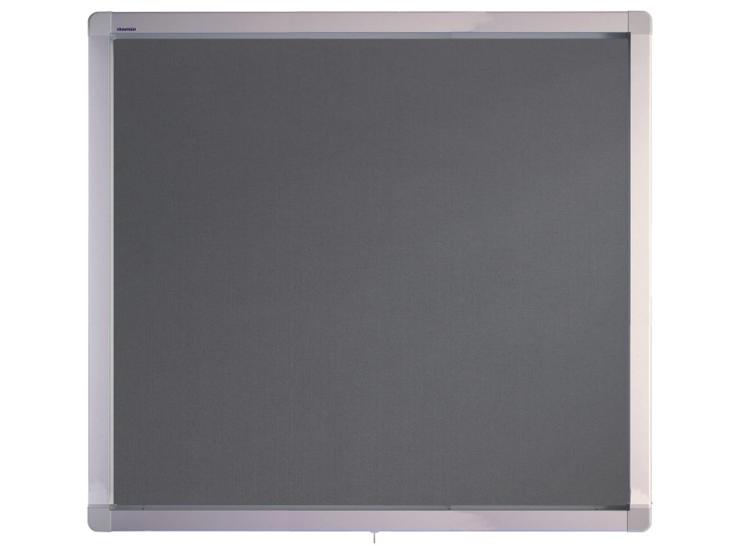 FRANKEN Vitrine d'affichage ECO pour 6x A4, dos en feutre