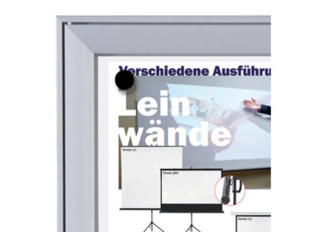 FRANKEN Vitrine d'affichage SECURITY 4 x A4, ininflammable