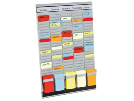 FRANKEN Tableau planning à fiches T, (L)315 x (H)490 mm