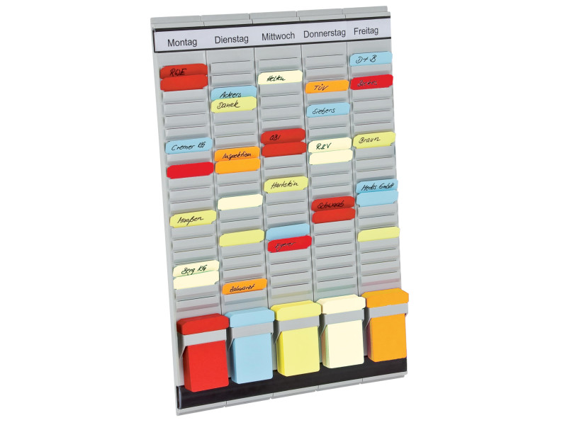 FRANKEN Tableau planning à fiches T, (L)315 x (H)490 mm
