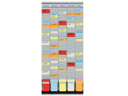 FRANKEN Tableau planning à fiches T, (L)315 x (H)780 mm