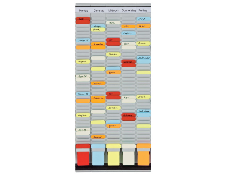 FRANKEN Tableau planning à fiches T, (L)315 x (H)780 mm