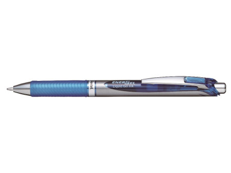 Pentel Liquid Stylo roller à encre gel Energel BL80, bleu