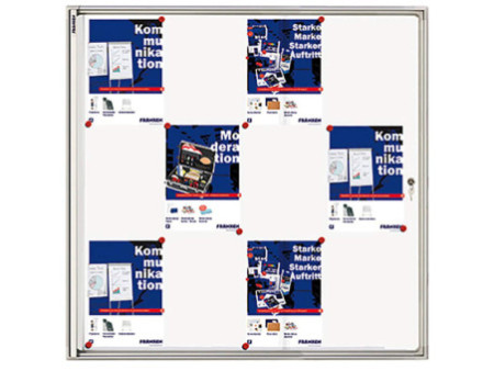FRANKEN Vitrine d'affichage X-tra!Line, 12 x format A4