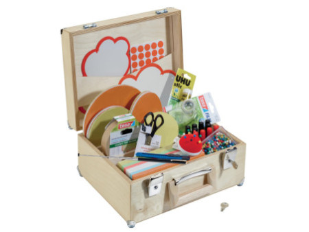 FRANKEN Mallette de présentation, 2.200 pièces, bois
