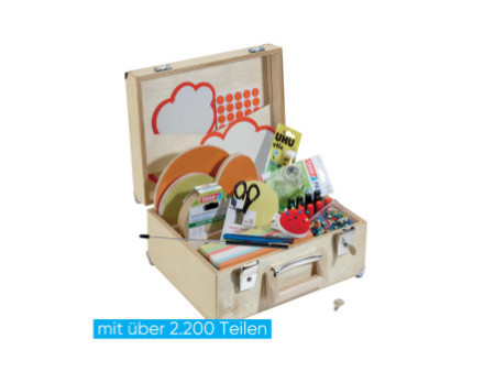 FRANKEN Mallette de présentation, 2.200 pièces, bois