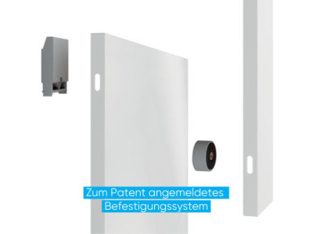 FRANKEN Tableau blanc mural Infinity, (L)900 x (H)600 mm