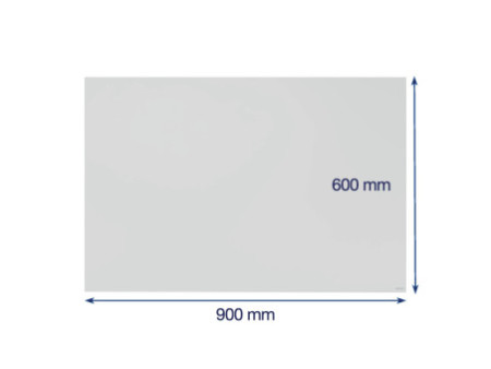 FRANKEN Tableau blanc mural Infinity, (L)900 x (H)600 mm
