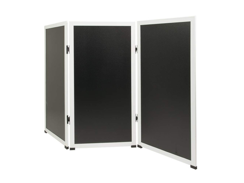 Securit Cloison MULTI BOARD, avec tableau noir, noir