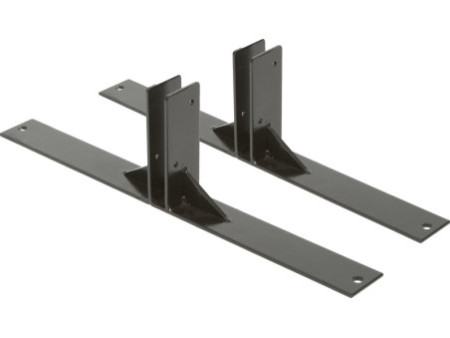 Securit Pieds en métal pour cloison MULTI BOARD, noir