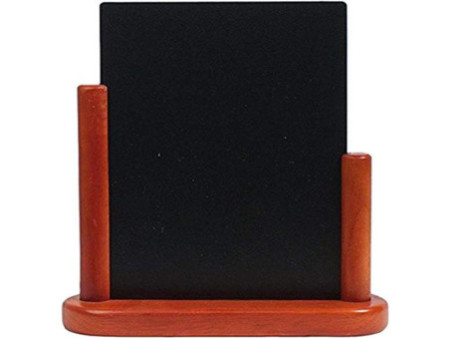 Securit Ardoise de table ELEGANT, moyen, acajou