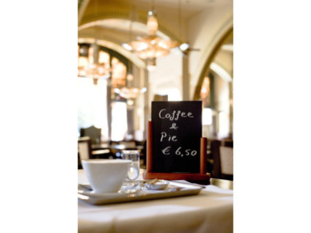 Securit Ardoise de table ELEGANT, moyen, acajou