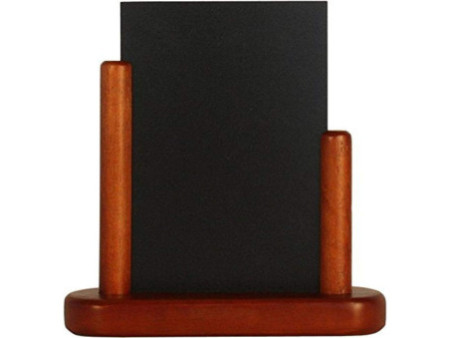 Securit Ardoise de table ELEGANT, petit, acajou