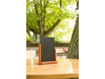 Securit Ardoise de table ELEGANT, petit, acajou