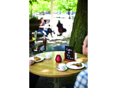 Securit Ardoise de table ELEGANT, petit, acajou