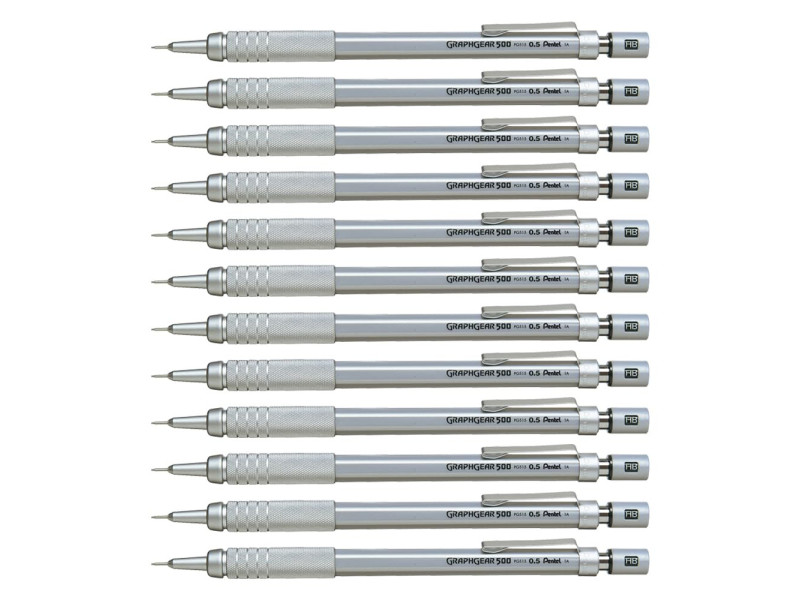 Pentel Porte-mines GRAPHGEAR 500, diamètre de mine: 0,5 mm