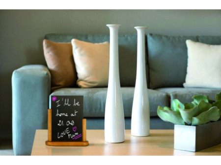 Securit Ardoise de table ELEGANT, moyen, teck