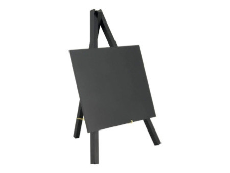 Securit Ardoise de table MINI avec trépied, noir