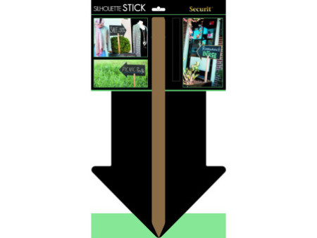 Securit Panneau indicateur SILHOUETTE 'ARROW'
