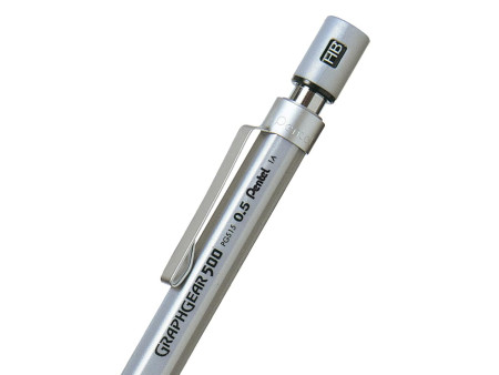 Pentel Porte-mines GRAPHGEAR 500, diamètre de mine: 0,5 mm