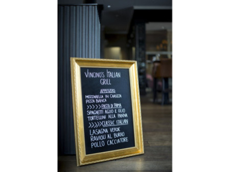 Securit Ardoise murale GOLD BOARD, 630 x 835 mm