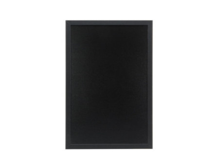 Securit Ardoise murale WOODY, avec cadre en bois, noir
