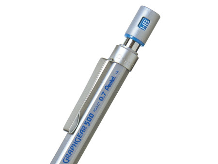 Pentel Porte-mines GRAPHGEAR 500, diamètre de mine: 0,7 mm